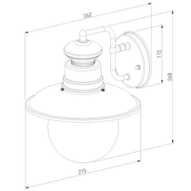 Уличный настенный cветильник Elektrostandard Talli D GL 3002D черный 4690389106576 Уличный настенный cветильник Elektrostandard Talli D GL 3002D черный 4690389106576