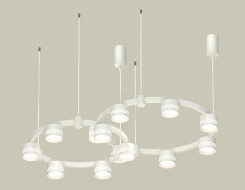 Комплект подвесного светильника Ambrella Light Techno Ring XR92081005 (A9208x2, C9236, C9231, N8477)