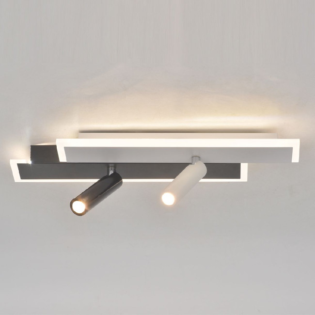 Потолочный светильник Escada 20047SMA/01LED WH/BK Потолочный светильник Escada 20047SMA/01LED WH/BK