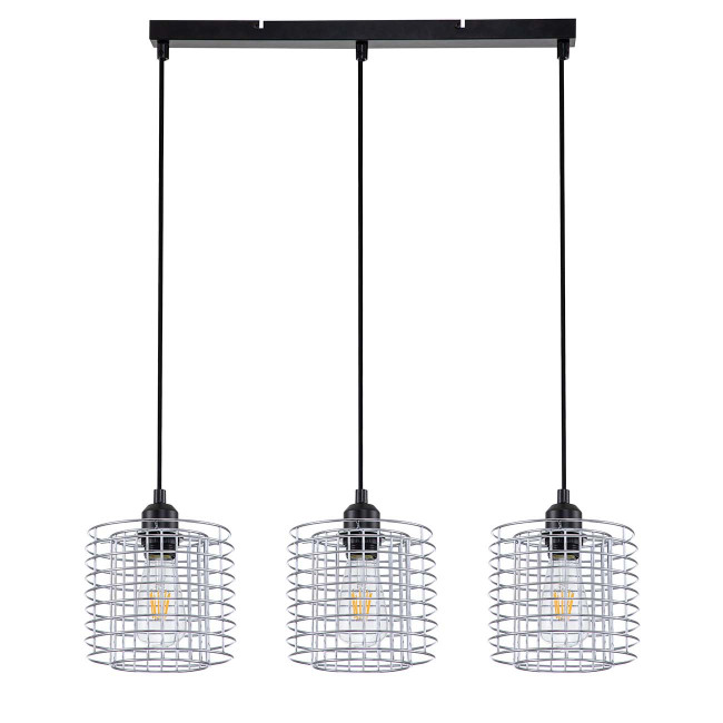 Подвесной светильник Escada Grid 10190/3S Chrome