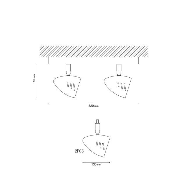 Спот Lucia Tucci Punto 193.2 Grigio Спот Lucia Tucci Punto 193.2 Grigio