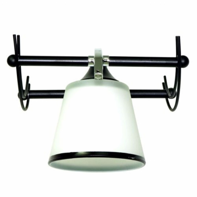 Бра IMEX MD.3135-1-W WENGE+CH Бра IMEX MD.3135-1-W WENGE+CH