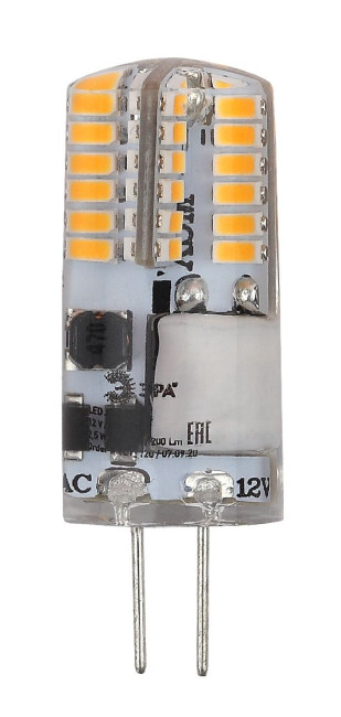 Лампа светодиодная Эра G4 2,5W 2700K LED-JC-2,5W-12V-SLC-827-G4 Б0049089 Лампа светодиодная Эра G4 2,5W 2700K LED-JC-2,5W-12V-SLC-827-G4 Б0049089