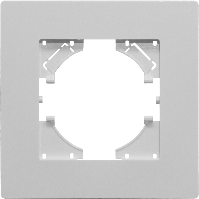 Рамка пластиковая на 1 пост Arlight FRM-PERIO-PL-1-WH 049688