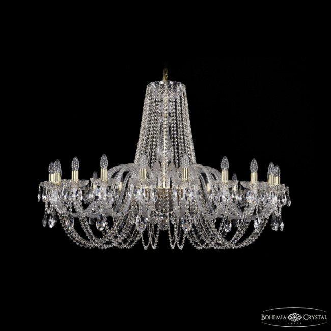 Подвесная люстра Bohemia Ivele Crystal 1402/20/460 G