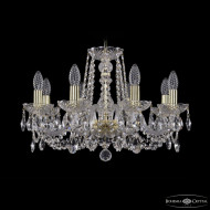 Подвесная люстра Bohemia Ivele Crystal 1402/8/195 G