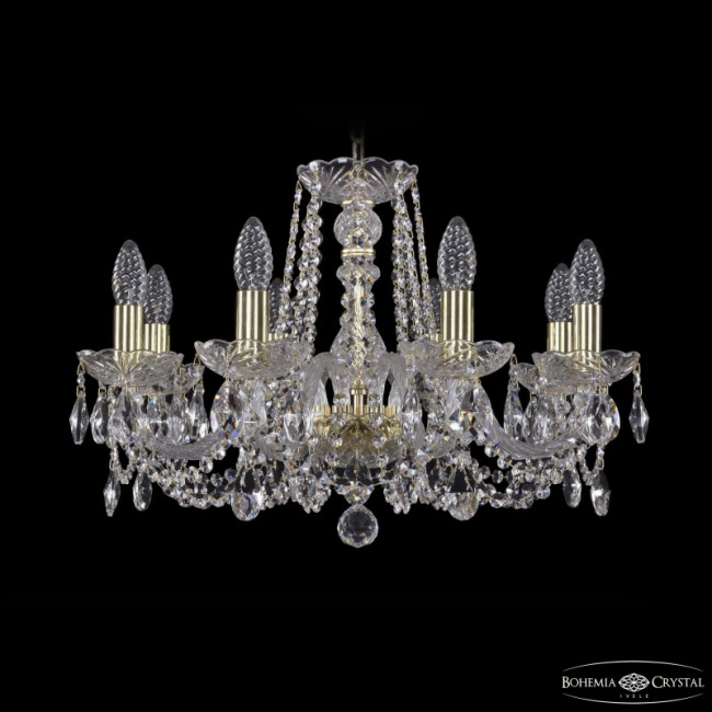 Подвесная люстра Bohemia Ivele Crystal 1402/8/195 G