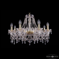 Подвесная люстра Bohemia Ivele Crystal 1403/8/240 G Подвесная люстра Bohemia Ivele Crystal 1403/8/240 G