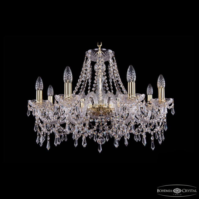 Подвесная люстра Bohemia Ivele Crystal 1403/8/240 G Подвесная люстра Bohemia Ivele Crystal 1403/8/240 G