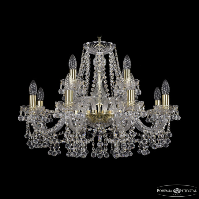 Подвесная люстра Bohemia Ivele Crystal 1409/8+4/240 G
