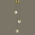 Подвесной светильник Delight Collection MD24001033-3A gold/clear