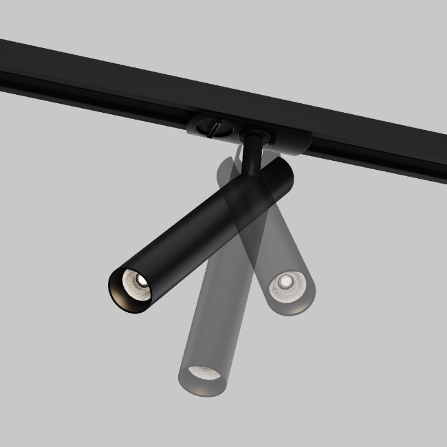 Трековый однофазный светильник Maytoni Focus T TR141-1-6W3K-M-B Трековый однофазный светильник Maytoni Focus T TR141-1-6W3K-M-B