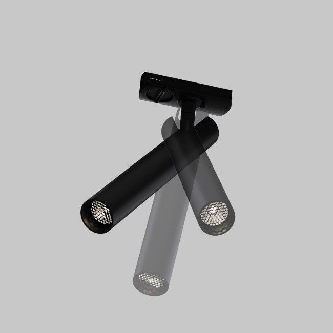 Трековый однофазный светильник Maytoni Focus T TR141-1-6W3K-M-B Трековый однофазный светильник Maytoni Focus T TR141-1-6W3K-M-B