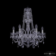 Подвесная люстра Bohemia Ivele Crystal 1411/6/195/XL-63 Ni