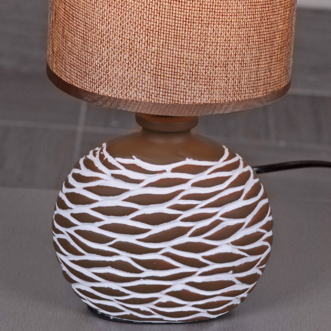 Настольная лампа Reluce 98231-0.7-01 LIGHT BROWN Настольная лампа Reluce 98231-0.7-01 LIGHT BROWN