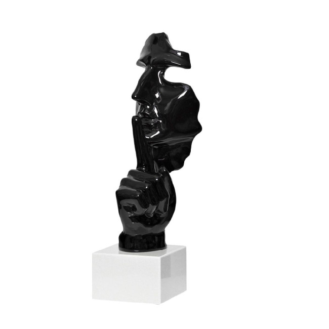 Статуэтка Молчание Garda Decor D4816 (черный) Статуэтка Молчание Garda Decor D4816 (черный)