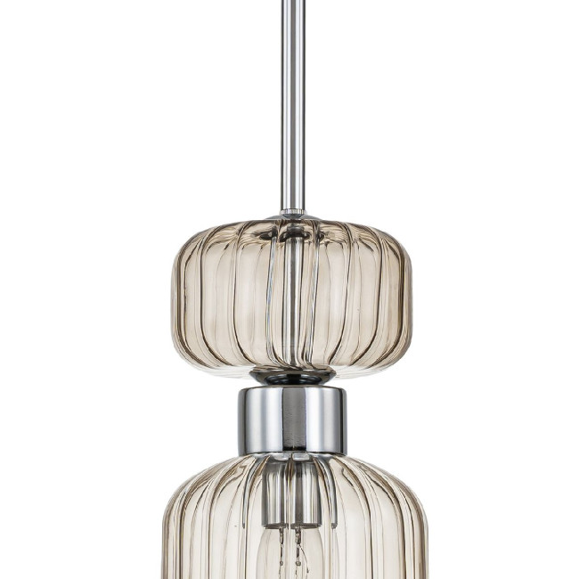 Подвесной светильник Escada Gloss 1141/1S Chrome/Beige Подвесной светильник Escada Gloss 1141/1S Chrome/Beige