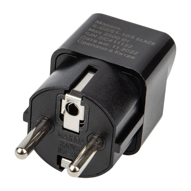 Переходник сетевой Uniel S-GES1-10S BLACK UL-00010562 Переходник сетевой Uniel S-GES1-10S BLACK UL-00010562