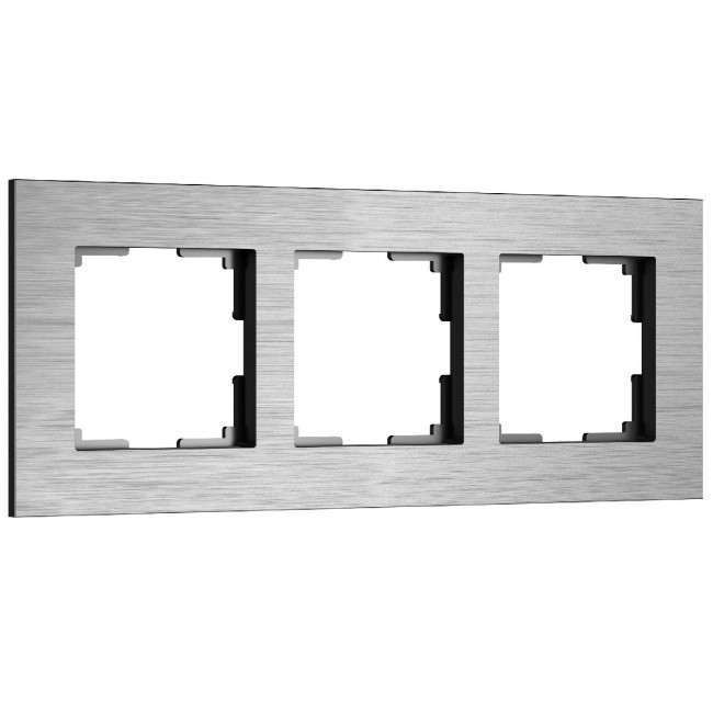 Рамка на 3 поста Werkel AluMax 4690389204067 W0033506 a066326 Рамка на 3 поста Werkel AluMax 4690389204067 W0033506 a066326