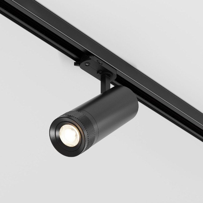 Трековый трехфазный светильник Maytoni Focus Zoom TR198-3-20W2.7K-Z-B Трековый трехфазный светильник Maytoni Focus Zoom TR198-3-20W2.7K-Z-B