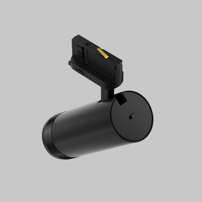 Трековый трехфазный светильник Maytoni Focus Zoom TR198-3-20W2.7K-Z-B Трековый трехфазный светильник Maytoni Focus Zoom TR198-3-20W2.7K-Z-B