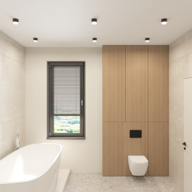 Накладной светильник Denkirs Aqua DK-DH2610-BK Накладной светильник Denkirs Aqua DK-DH2610-BK