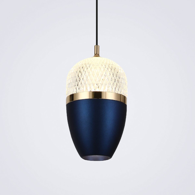 Подвесной светильник LED4U L8754-1 BL Подвесной светильник LED4U L8754-1 BL