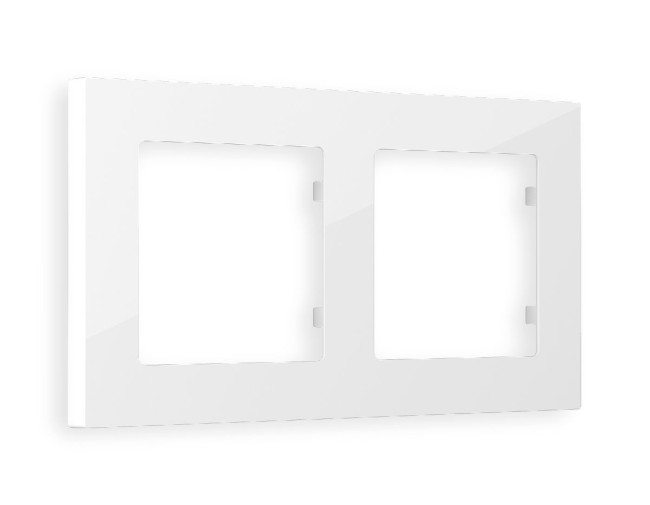 Рамка двухместная Ambrella Volt Techno AF220102 Рамка двухместная Ambrella Volt Techno AF220102