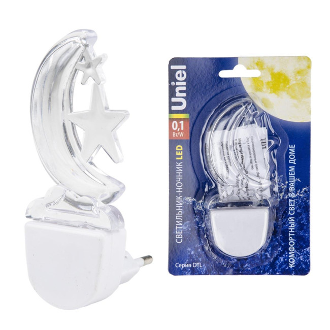 Светильник-ночник Uniel DTL-315 Месяц/White UL-00007050 Светильник-ночник Uniel DTL-315 Месяц/White UL-00007050