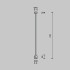 Крепление потолочное с прямым коннектором питания Maytoni Flarity TRA159C-IPC1-PT Крепление потолочное с прямым коннектором питания Maytoni Flarity TRA159C-IPC1-PT