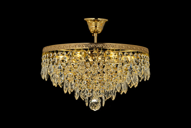 Люстра на штанге Arti Lampadari Castellana E 1.3.38.602 G