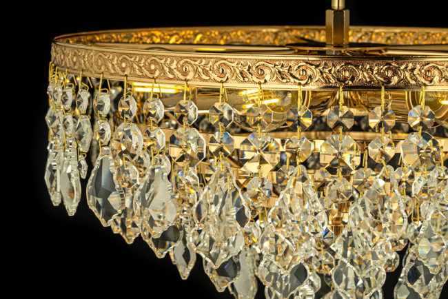 Люстра на штанге Arti Lampadari Castellana E 1.3.38.602 G