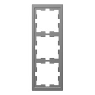 Рамка 3-постовая Schneider Electric Merten D-Life MTN4030-6536