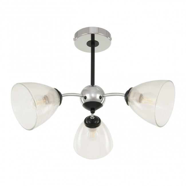 Люстра на штанге Arte Milano Napoli 329007/3 CR.BK