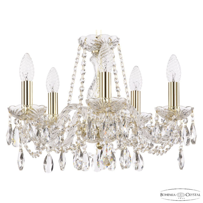 Подвесная люстра Bohemia Ivele Crystal 116/5/141 G Подвесная люстра Bohemia Ivele Crystal 116/5/141 G