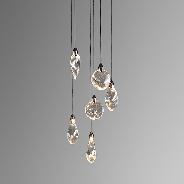 Подвесной светильник Delight Collection Colvin MT9176-6H pearl black Подвесной светильник Delight Collection Colvin MT9176-6H pearl black