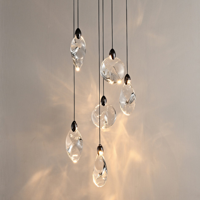 Подвесной светильник Delight Collection Colvin MT9176-6H pearl black Подвесной светильник Delight Collection Colvin MT9176-6H pearl black