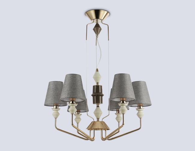 Подвесная люстра Ambrella Light High Light Ceramo Classic LH75401 Подвесная люстра Ambrella Light High Light Ceramo Classic LH75401