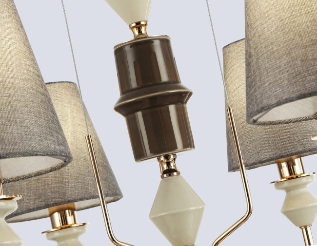 Подвесная люстра Ambrella Light High Light Ceramo Classic LH75401 Подвесная люстра Ambrella Light High Light Ceramo Classic LH75401