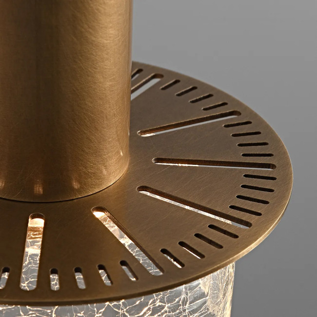 Подвесной светильник MT9171-1HA аntique brass