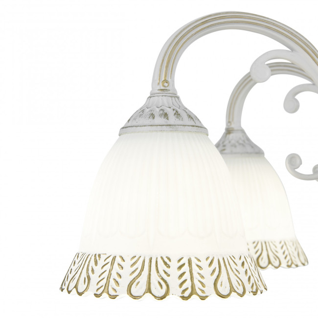 Потолочная люстра Arte Milano 347410/8 WT+G Потолочная люстра Arte Milano 347410/8 WT+G