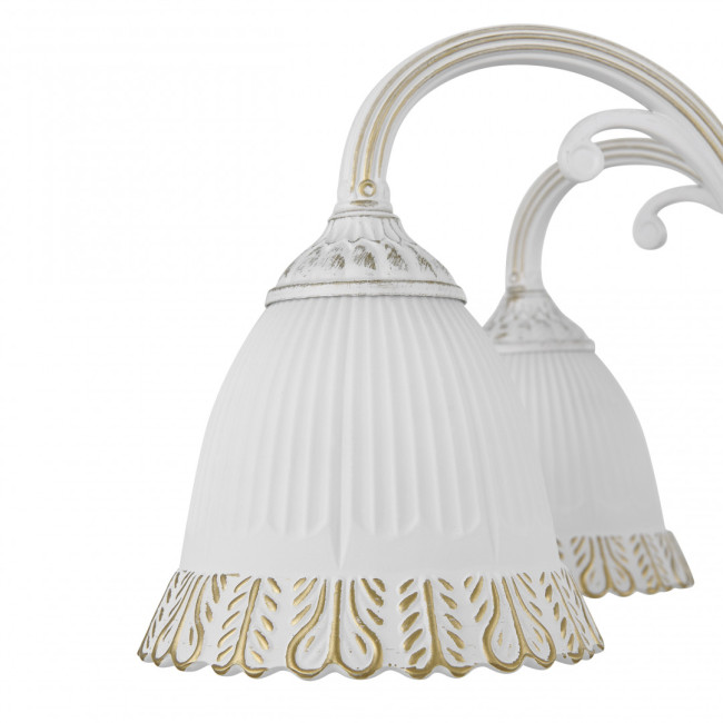 Потолочная люстра Arte Milano 347410/8 WT+G Потолочная люстра Arte Milano 347410/8 WT+G