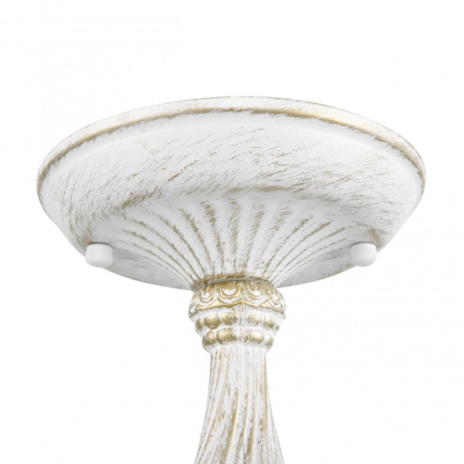 Потолочная люстра Arte Milano 347410/8 WT+G Потолочная люстра Arte Milano 347410/8 WT+G