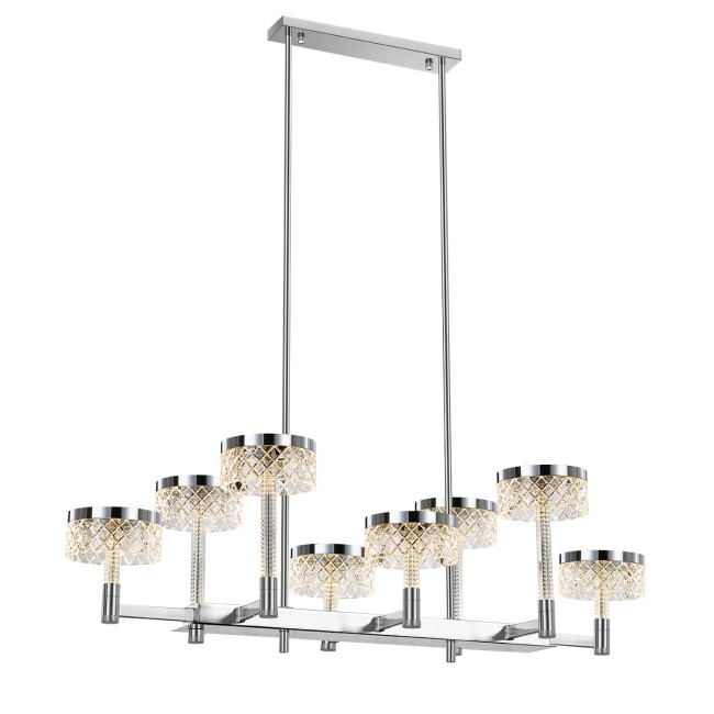 Подвесная люстра Delight Collection MD21020075 MD21020075-8B chrome Подвесная люстра Delight Collection MD21020075 MD21020075-8B chrome