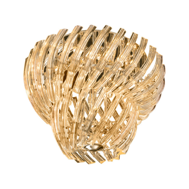 Потолочная люстра Delight Collection Calligo 4424-600 ti-gold/amber Потолочная люстра Delight Collection Calligo 4424-600 ti-gold/amber