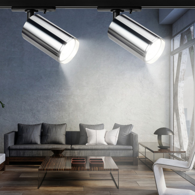 Трековый светильник Эра TR39-GU10 СН Б0053313 Трековый светильник Эра TR39-GU10 СН Б0053313