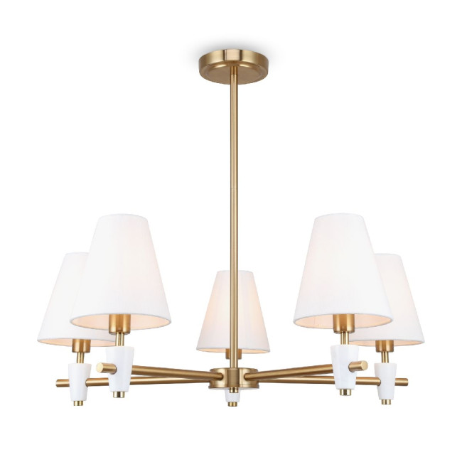 Люстра на штанге Freya Pietra FR5371CL-05BS Люстра на штанге Freya Pietra FR5371CL-05BS