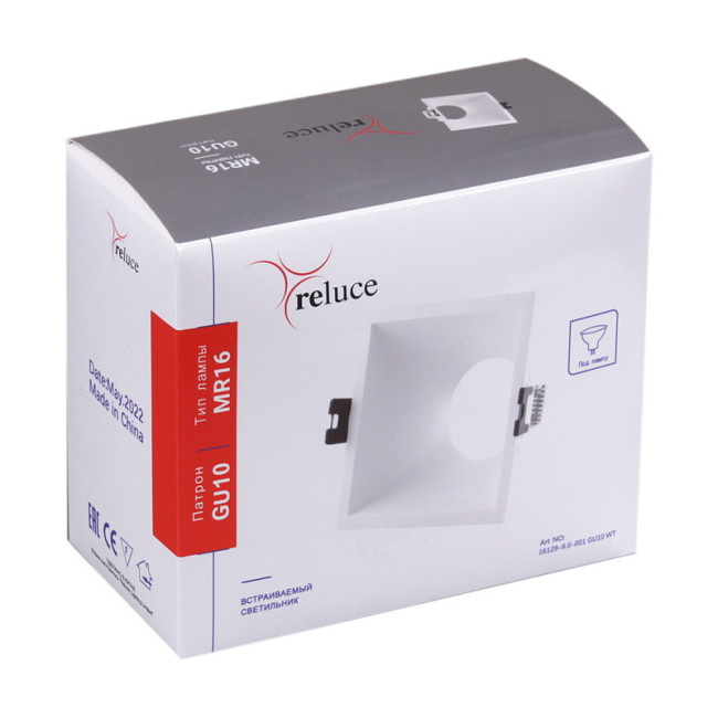 Точечный светильник Reluce 16129-9.0-001 GU10 WT Точечный светильник Reluce 16129-9.0-001 GU10 WT