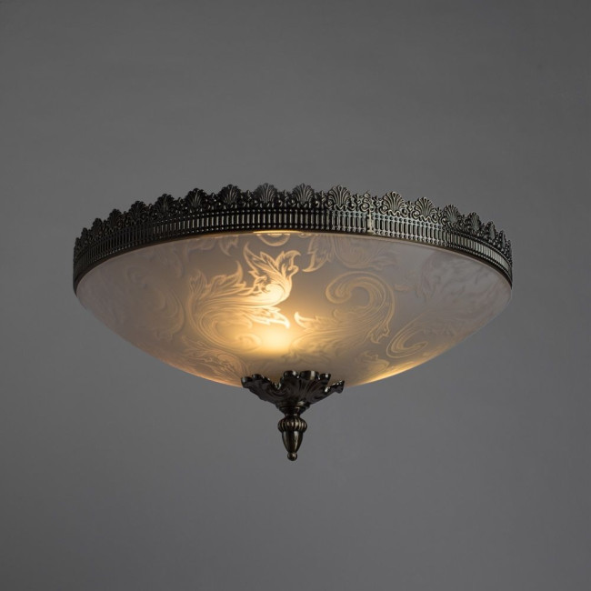 Потолочный светильник Arte Lamp Crown A4541PL-3AB Потолочный светильник Arte Lamp Crown A4541PL-3AB