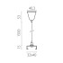 Подвес стандартный тип D треку 5040xx-(F)/(R) 1,5 м Lightstar Quattro 504176-FR1